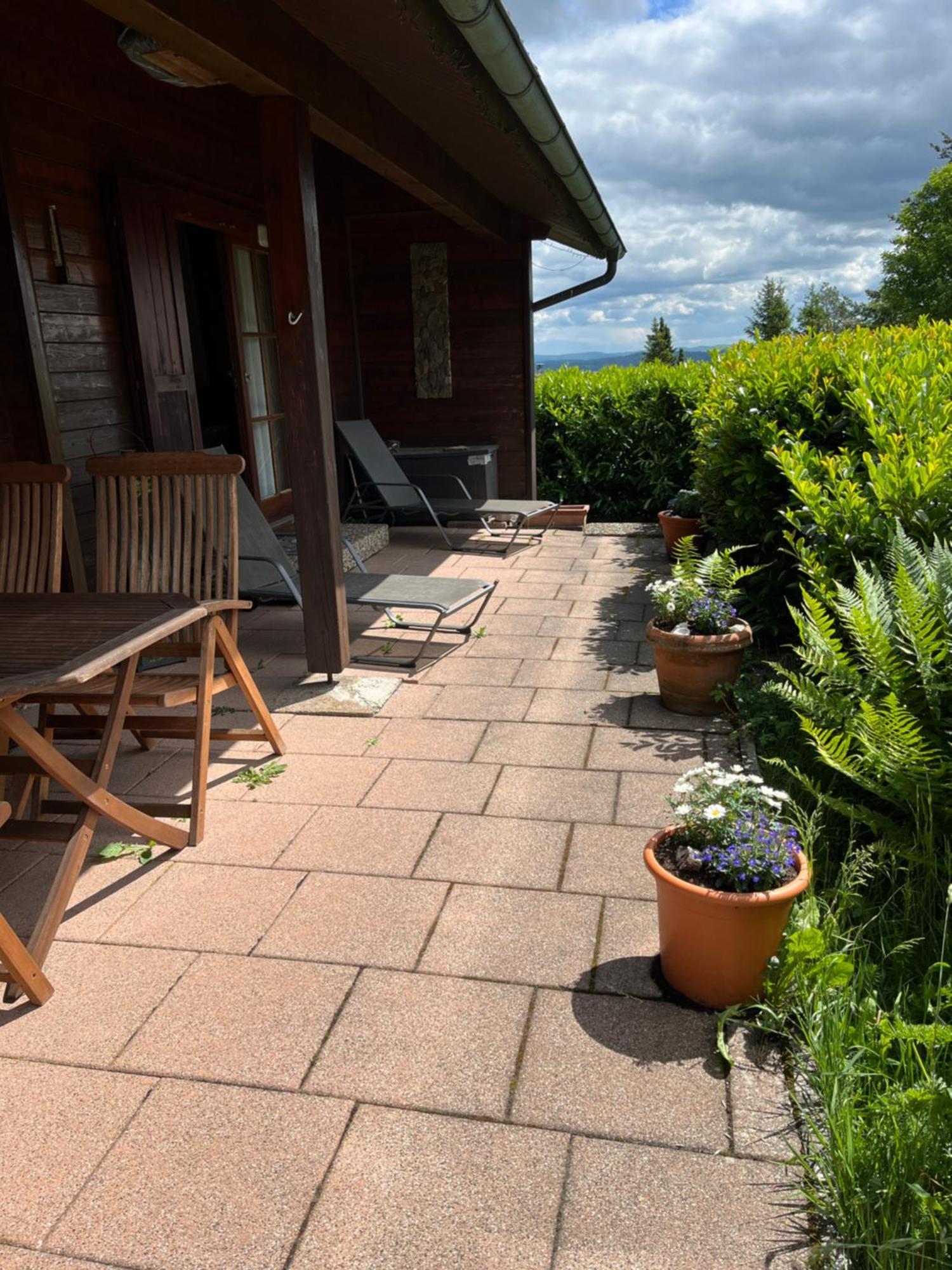 Villa Blockhaus Ferienzauber II Bromskirchen Esterno foto