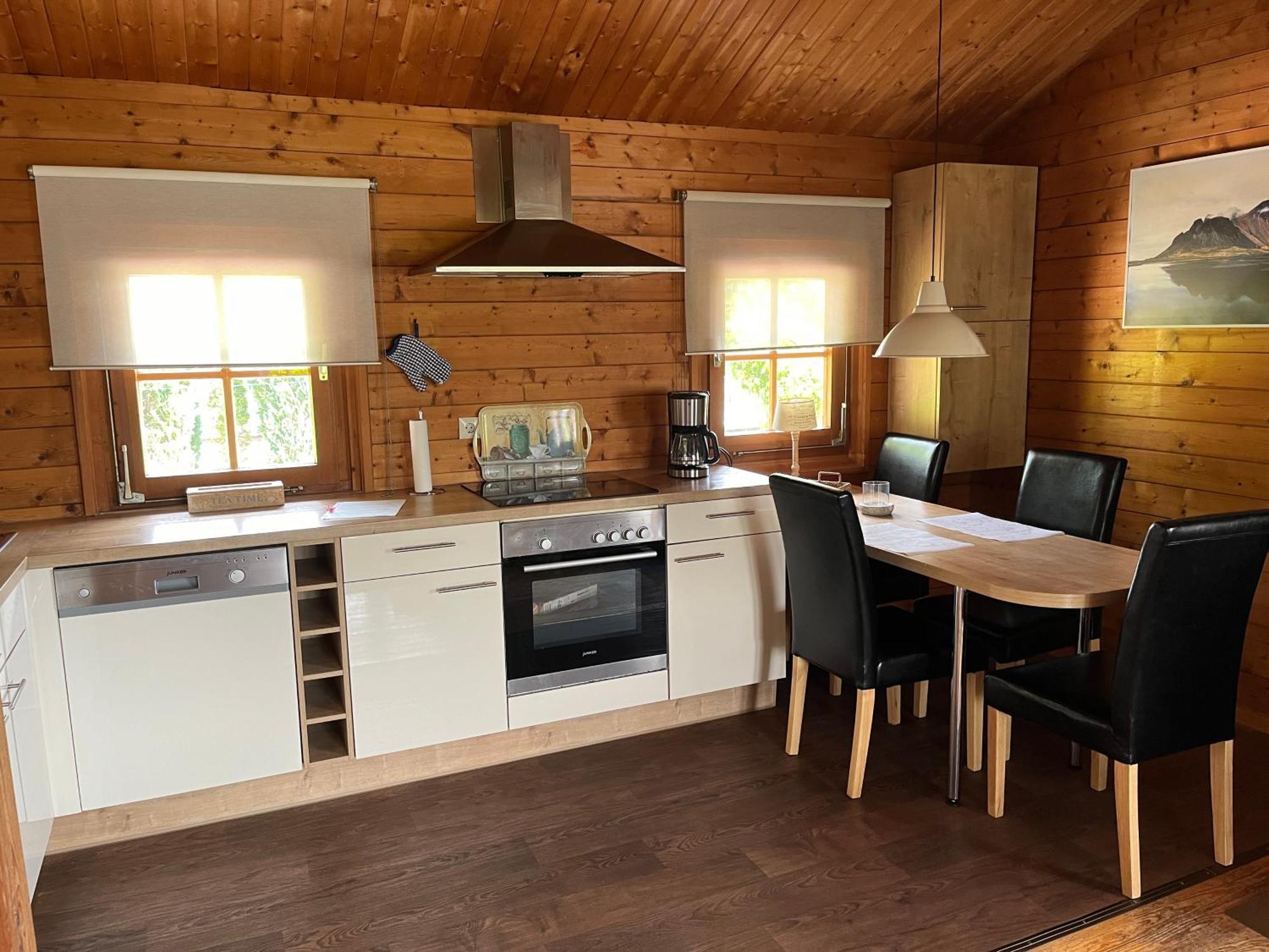 Villa Blockhaus Ferienzauber II Bromskirchen Esterno foto